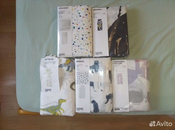 Постельное белье Икея новое комплекты разные