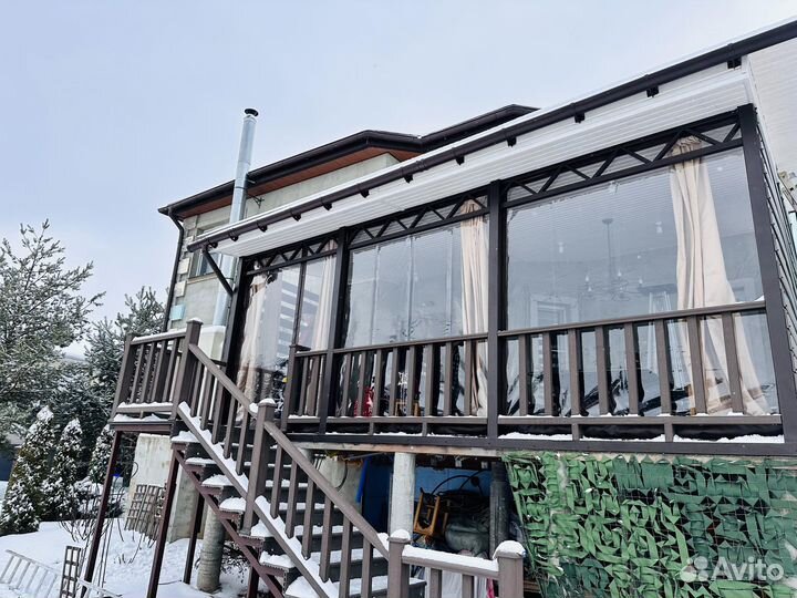 Мягкие окна для террас