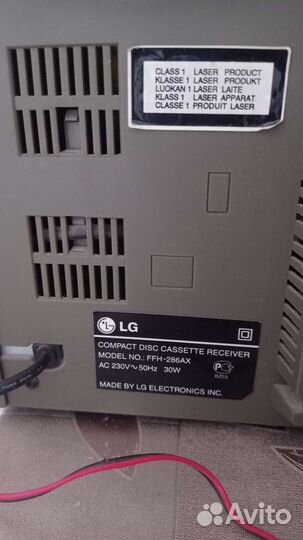 Музыкальный центр lg