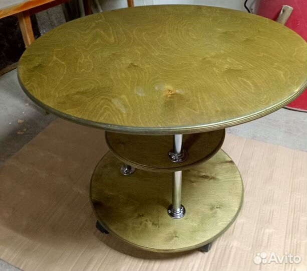 Стол журнальный круглый