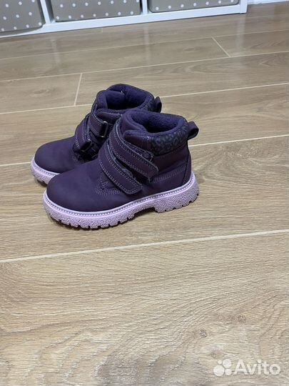 Осенние ботинки для девочки 28 размера