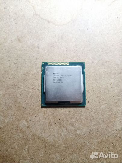 Процессор intel core i3 2100