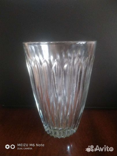 Ваза стеклянная СССР