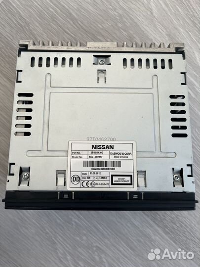 Магнитола nissan qashqai j10