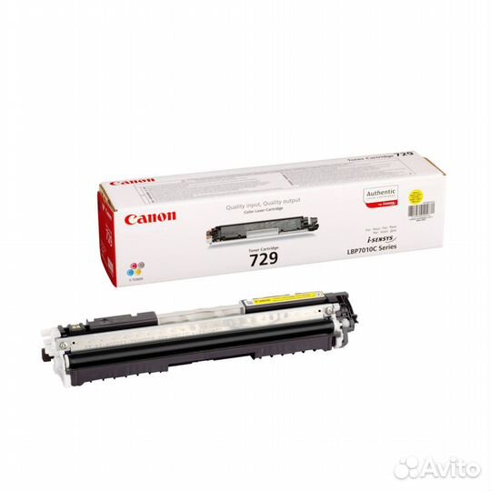 Лазерный картридж Canon 729 Желтый 118164