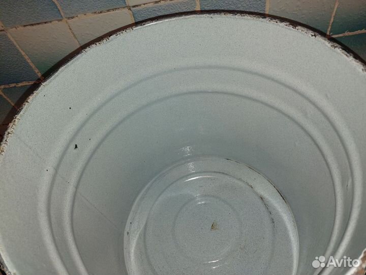 Кастрюля эмалированная СССР 50 литров