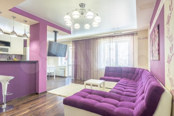 3-к. квартира, 95 м², 10/16 эт.