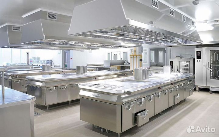 Сборка оборудования для ресторанов кафе