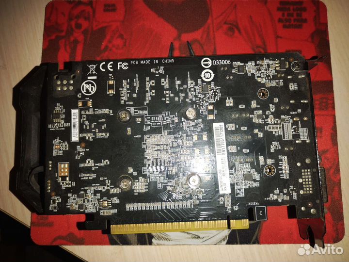 Видеокарта gtx 1050 ti 4gb OC