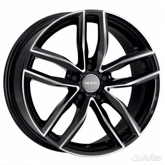 R18 5x112 8J ET50 D57,1 MAK Sarthe Black Mirror