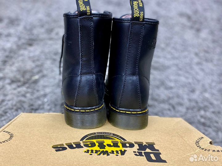 Dr. Martens 1460 Black с мехом