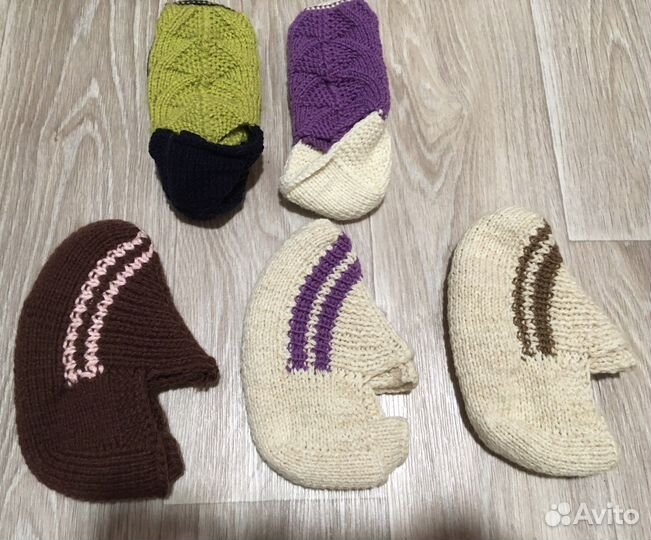 Следки вязаные