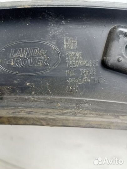 Накладка заднего крыла правого