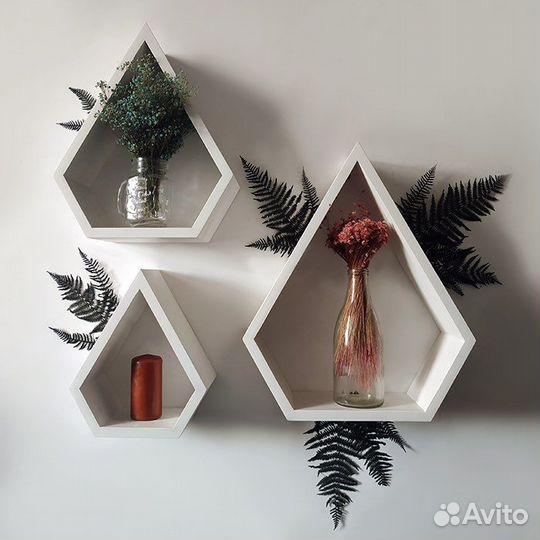 Полка настенная «Капля»