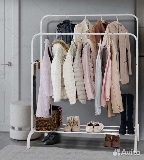 Вешалка напольная новая черная