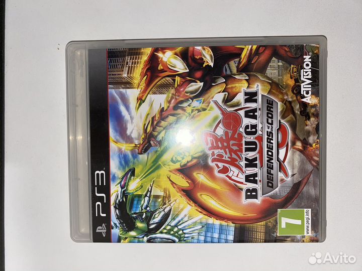 PS3 bakugan диск