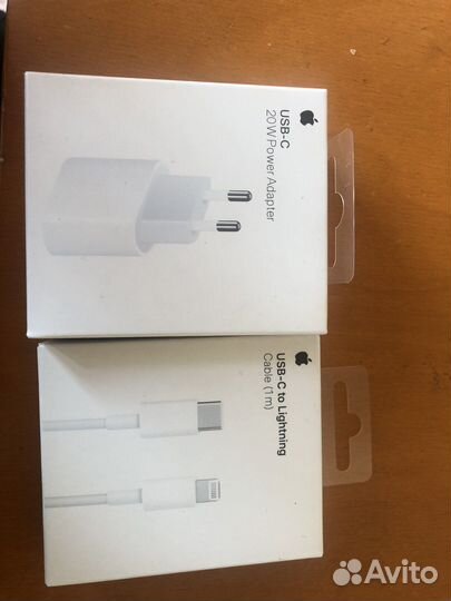 Кабель и блок питания для iPhone