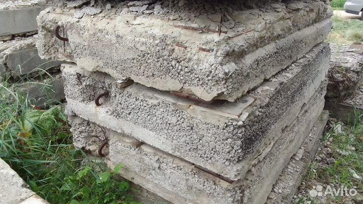 Отдам бесплатно керамзитобетонные плиты