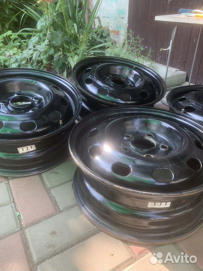 Штампованные диски r15 5x114.3