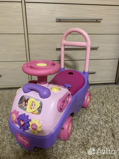 Каталка-пушкар – Принцесса, с шестеренками