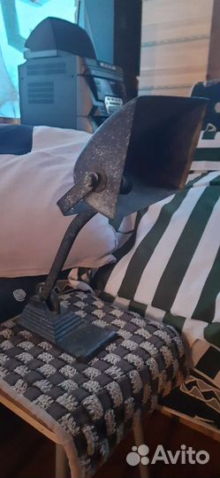 Настольная лампа чугун