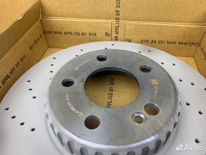 Диск тормозной Mercedes A205, C205, S205, W205