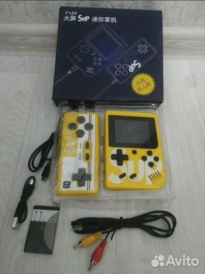 Портативная игровая приставка Supr 400 игр