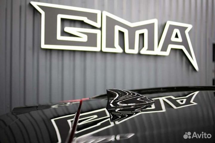 Виниловая черная пленка для крыши автомобиля