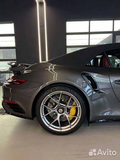 Комплект кованых колес BBS на Porsche 911 Turbo S