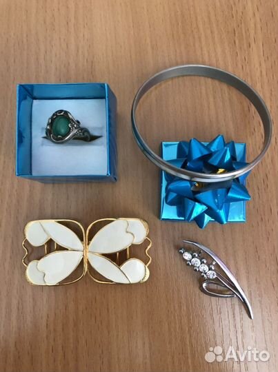 Брошь, кольцо,браслет