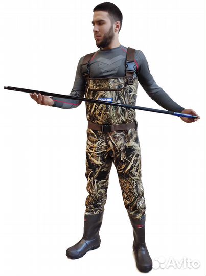 Вейдерсы rolans неопреновые с сапогами и