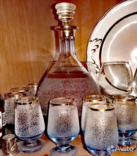 Коньячный набор графин стопки