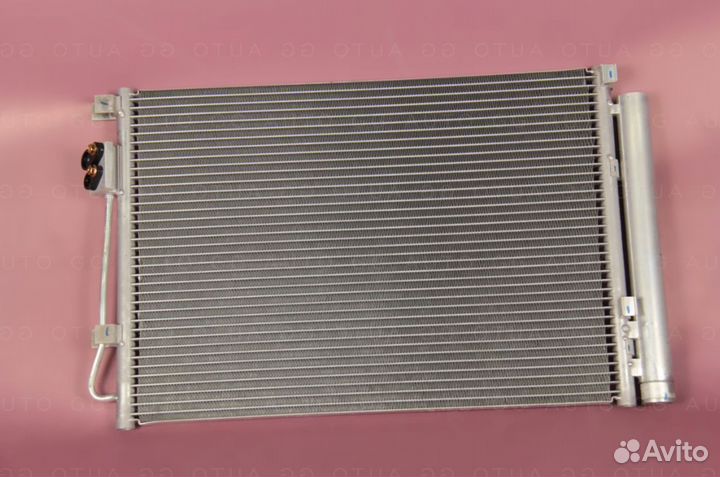 Радиатор кондиционера для Киа Рио 2011-2017