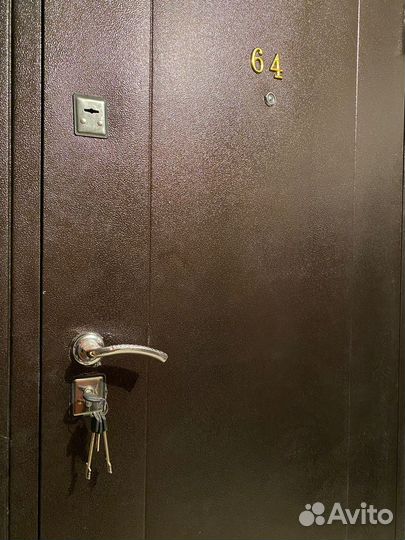 Дверь входная металлическая, с новостройки