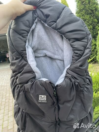 Конверт зимний, муфта red castle