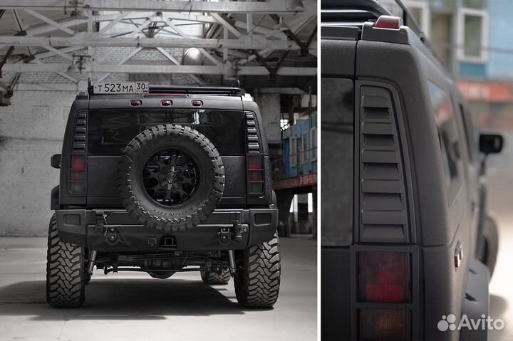 Защита задних фонарей / Hummer H2 / доставка по РФ