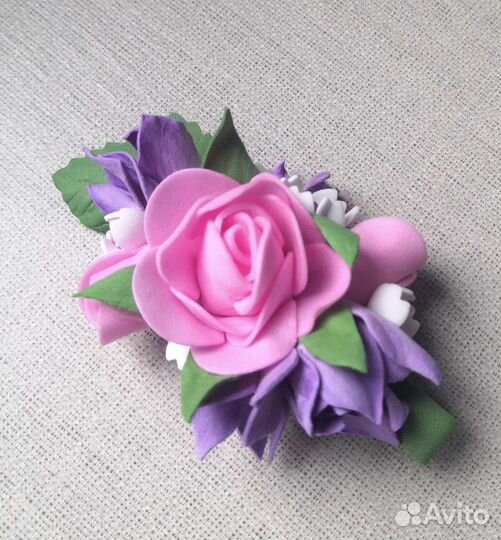 Заколка для волос. Подарок. Аксессуар для волос