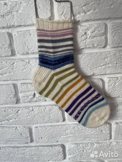 Вязанные носки ручной работы