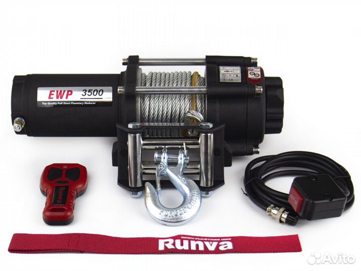 Лебедка для квадроцикла Runva EWP 3500 A