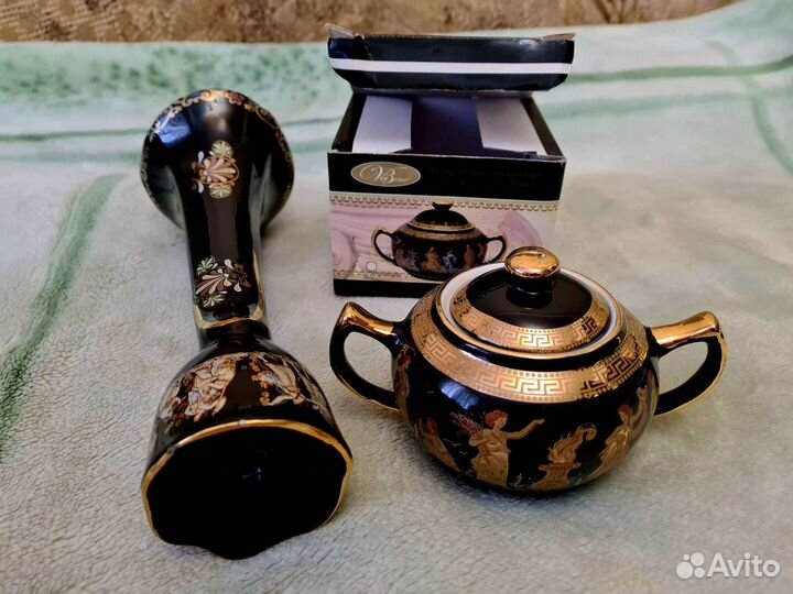 Греческий Подсвечник и Сахарница