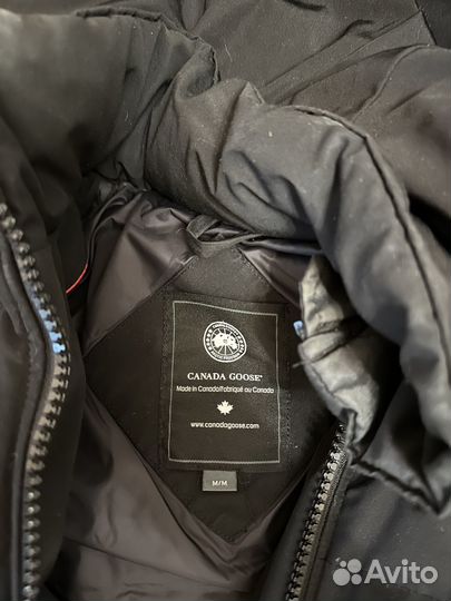 Пуховик canada goose женский