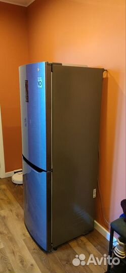 Холодильник LG GA-B379slul графитовый