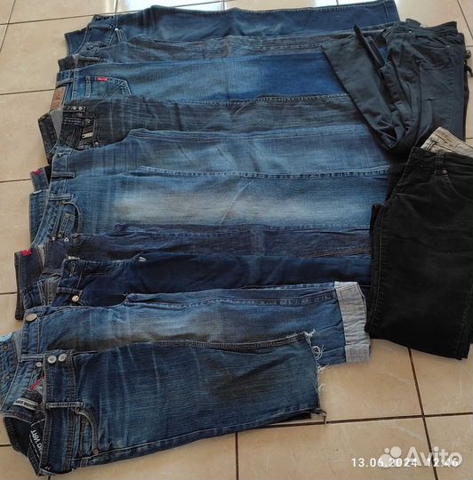 Джинсы пакетом