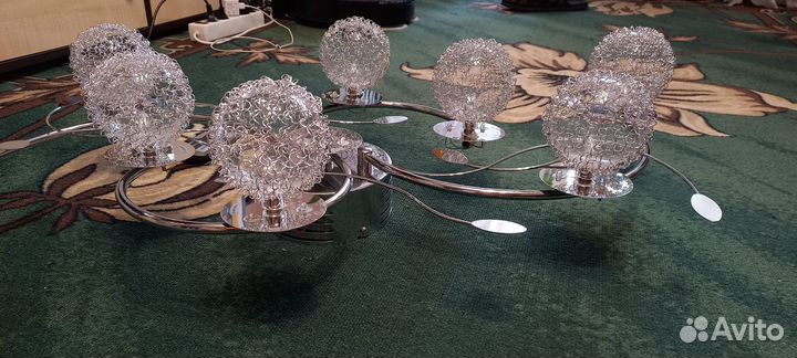 Люстра потолочная бу