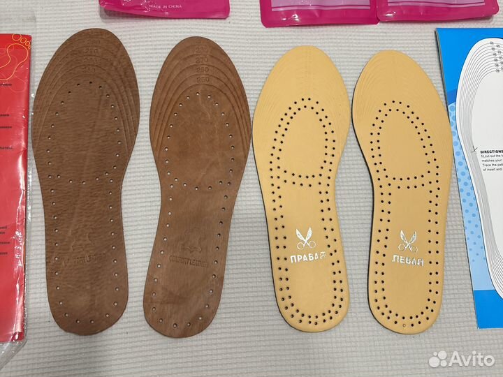 Ортопедические стельки для обуви 10 пар пакетом