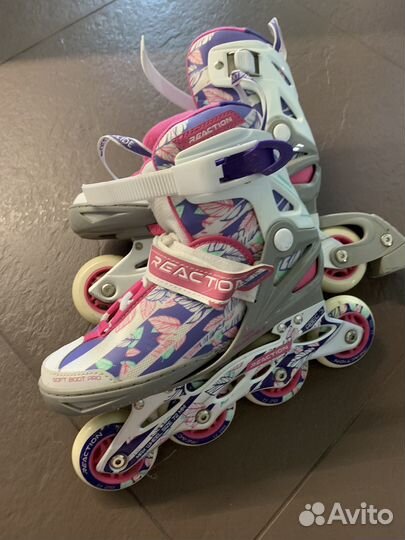 Ролики детские трансформер 31-36 размер