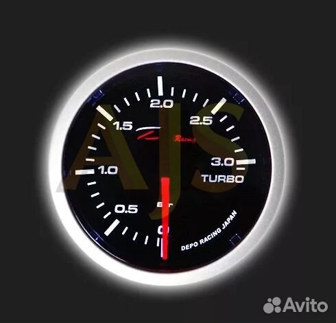 Датчик depo (Тайвань) 52мм механ. boost до 3 бар