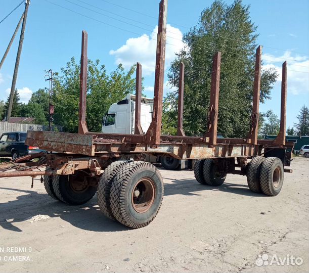 Прицеп лесовоз (сортиментовоз) МАЗ 837810-020, 2007