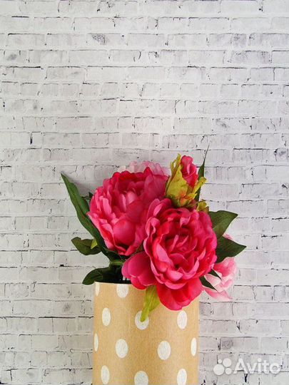 Фотофон «Белые кирпичи», 70 100 см, бумага, 130