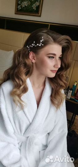 Вечерние и свадебные прически,локоны, косы, макияж